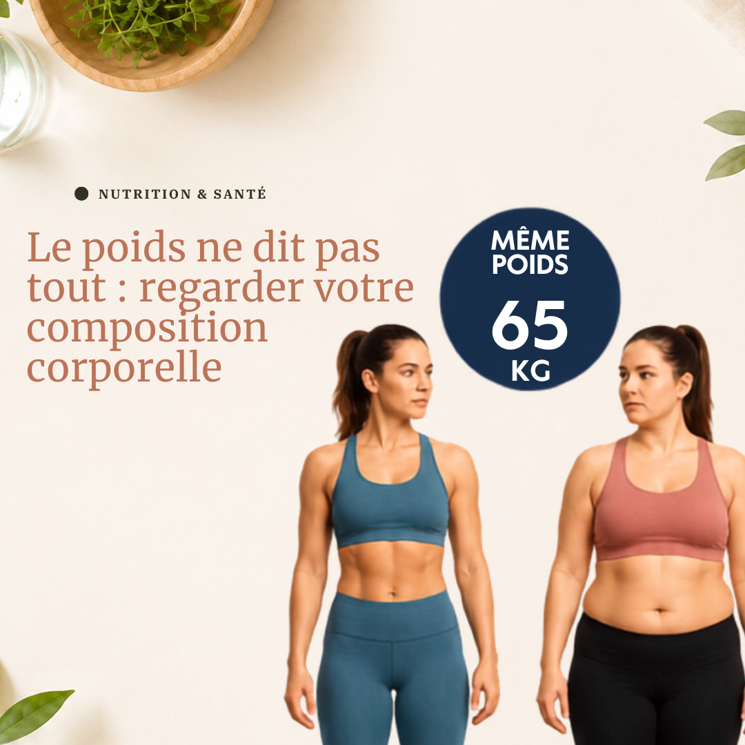 Le poids ne dit pas tout regarder votre composition corporelle