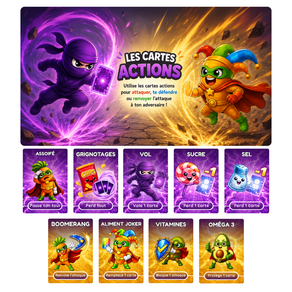 carte attaques et defenses