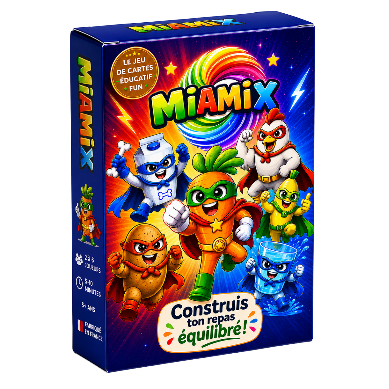 jeu miamix boite